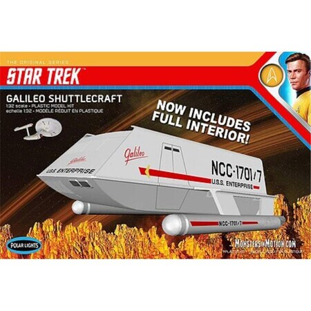 Polar Lights 1-32 Galileo Shuttle with Interior POL995M